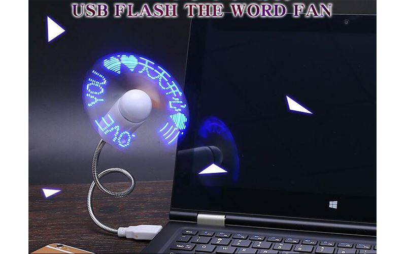LED message fan handfree USB LED